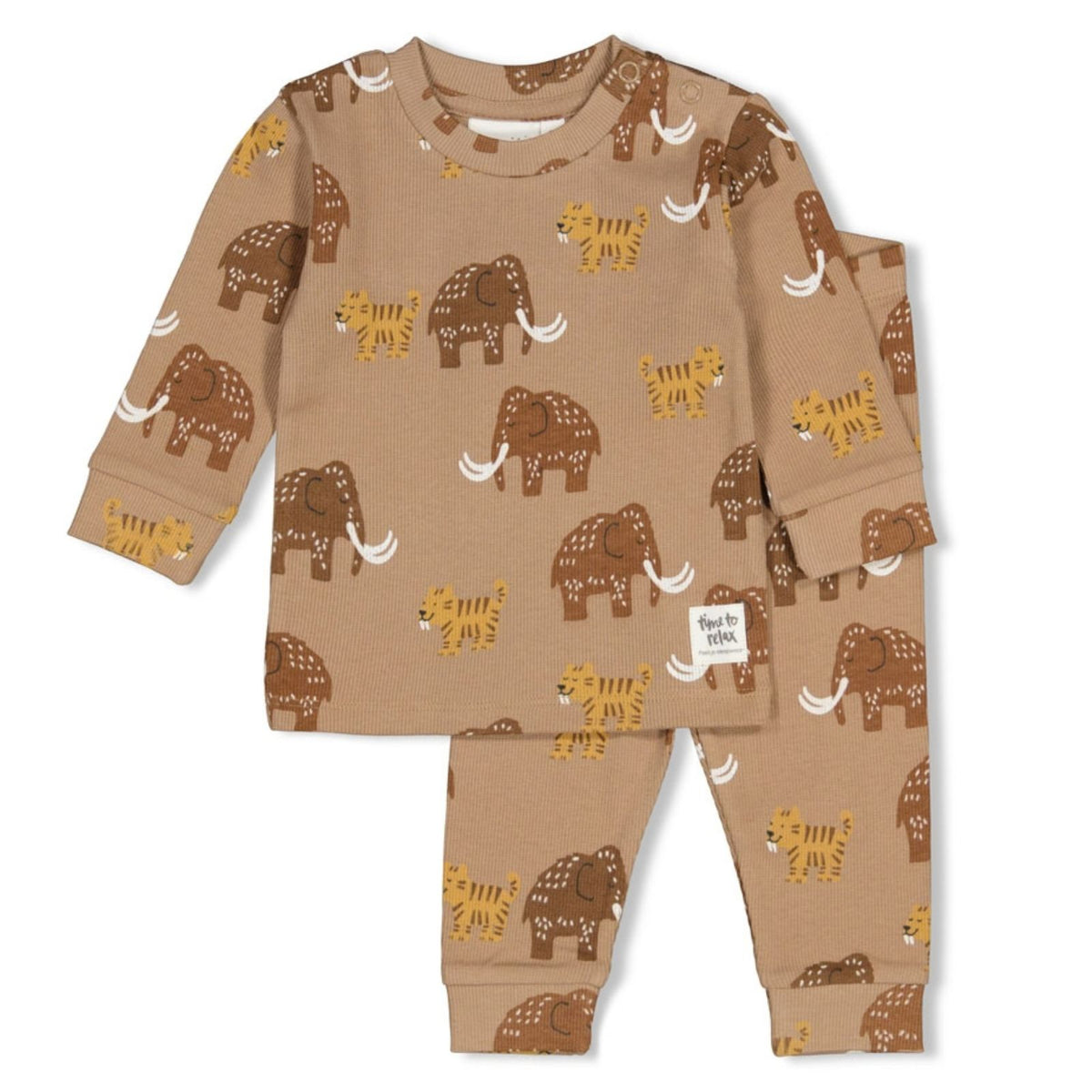 Taupe premium pyjama Milo Mammoth