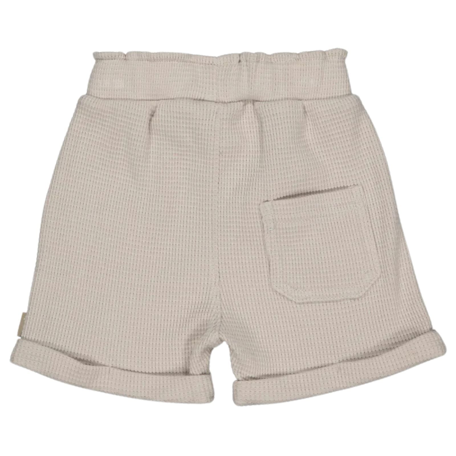 Fog grijze short Waffle 261089 - Capuchon Fashion