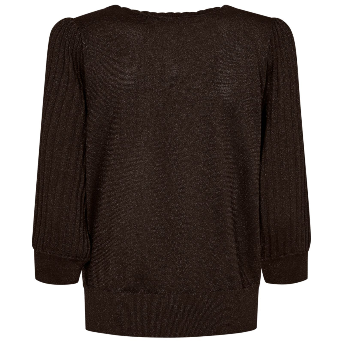 Mole bruine lurex pullover Glitta