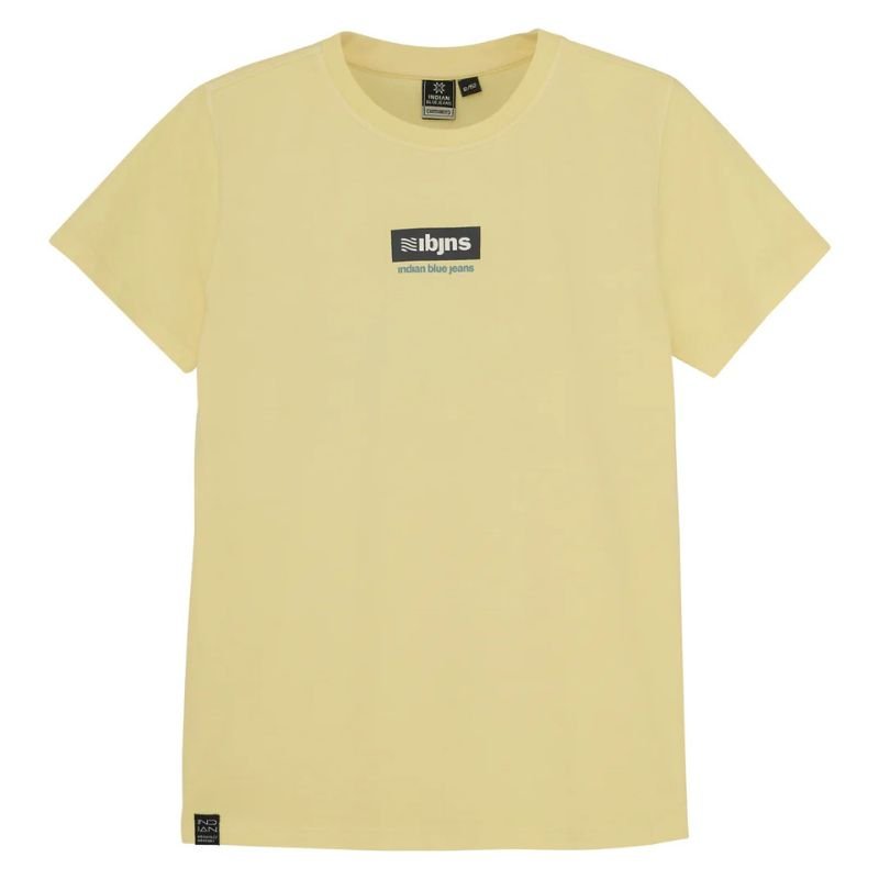 Geel t-shirt CM Backprint - Capuchon Fashion