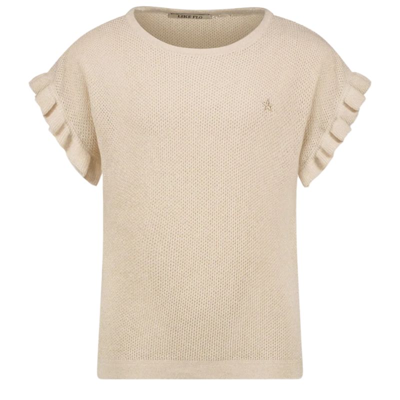 Gouden glitter top Emma - Capuchon Fashion