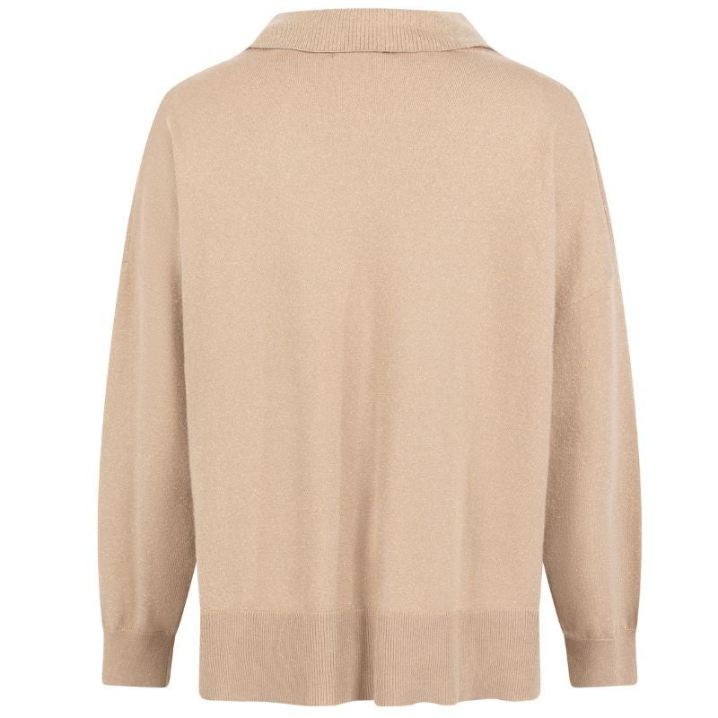 Gouden knit trui Marcy - Capuchon Fashion