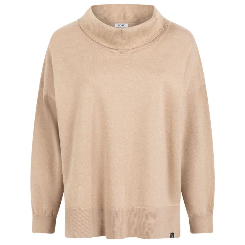 Gouden knit trui Marcy - Capuchon Fashion