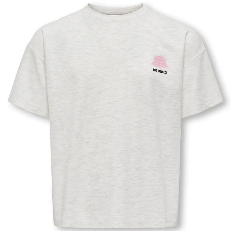 Grijs loose t-shirt Billie Teddy - Capuchon Fashion