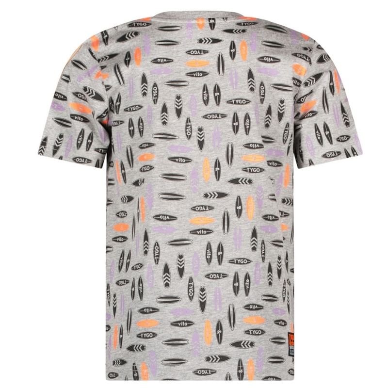 Grijs t-shirt Desmond - Capuchon Fashion