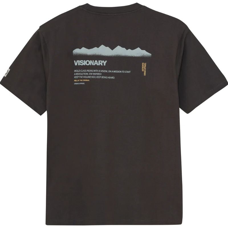 Grijs t-shirt RLX Backprint - Capuchon Fashion