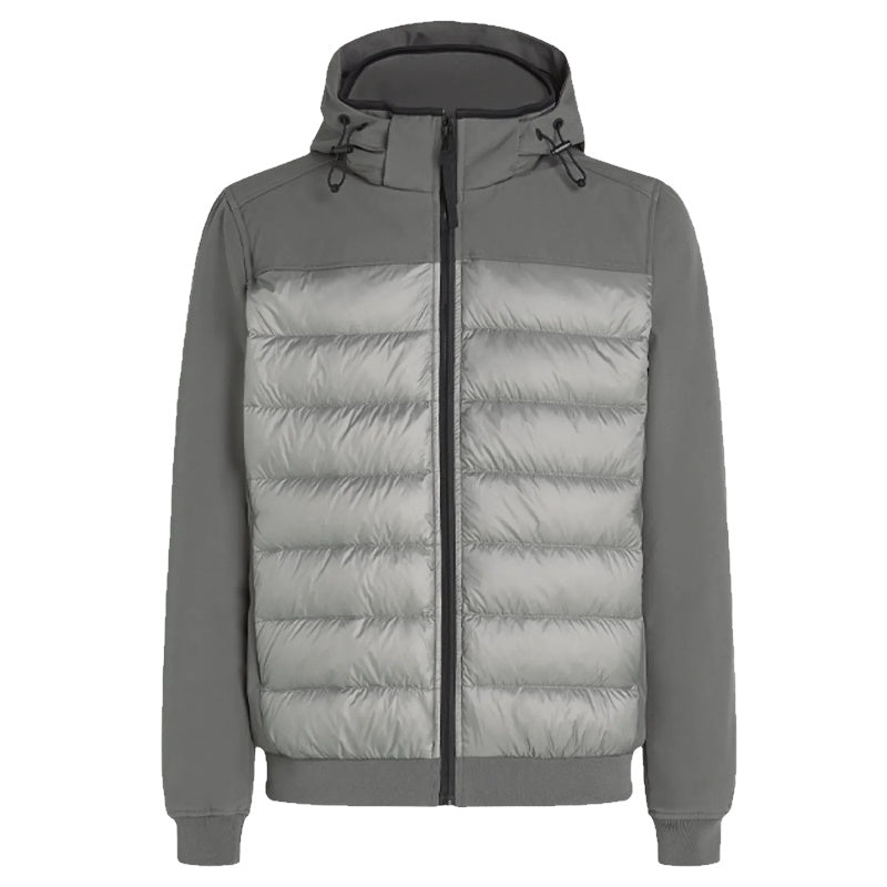 Grijze jacket London - Capuchon Fashion