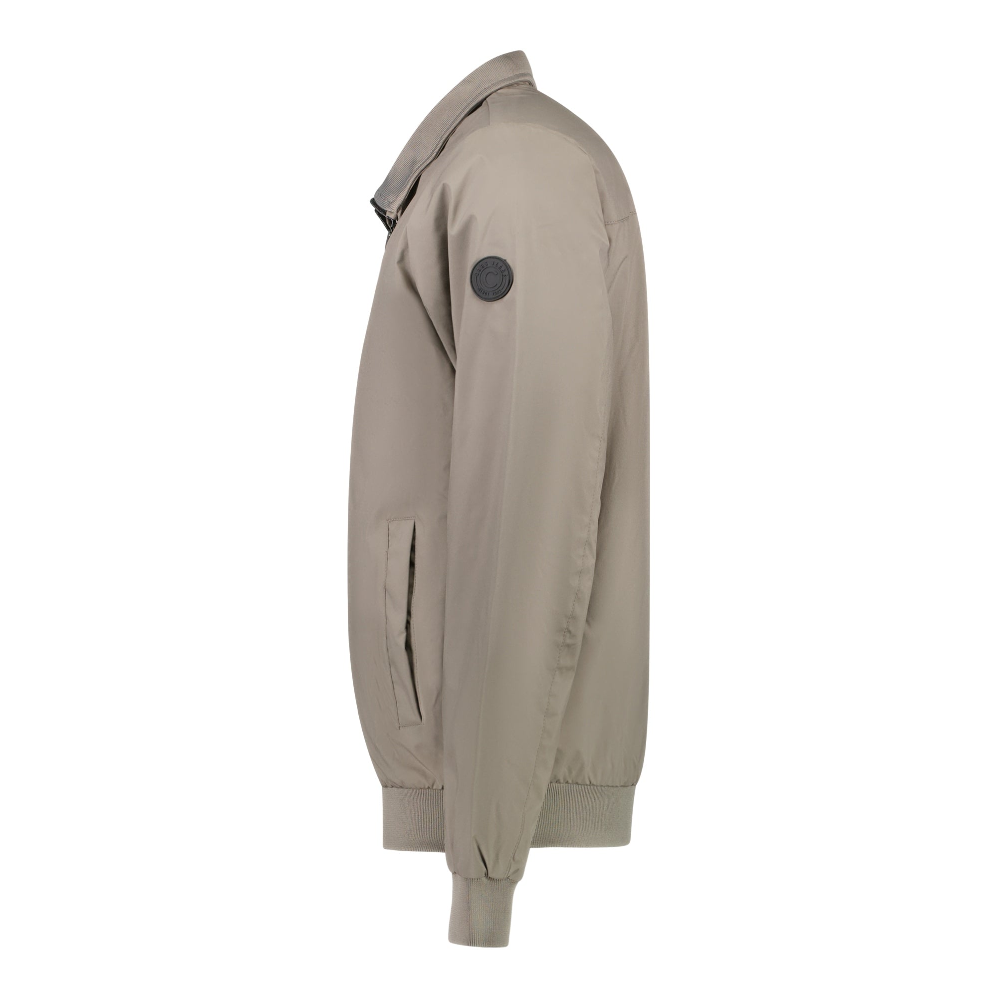 Grijze jacket Rezor - Capuchon Fashion