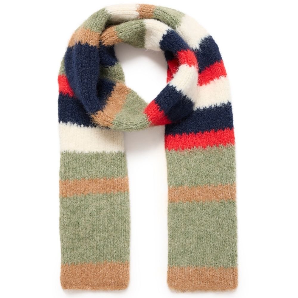 Groen geprinte sjaal Lula - Capuchon Fashion