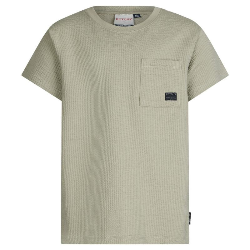 Groen t-shirt Xavier - Capuchon Fashion