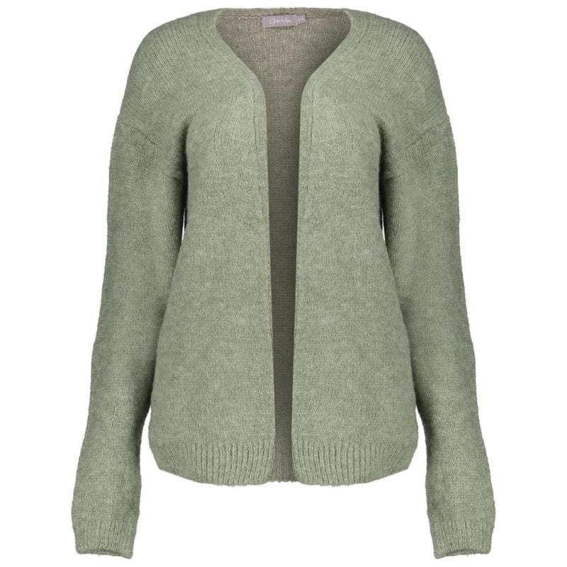 Groen vest 54599 - Capuchon Fashion