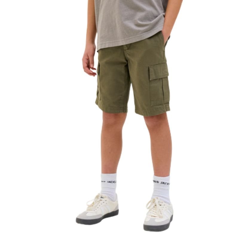 Groene cargo short Cole - Capuchon Fashion