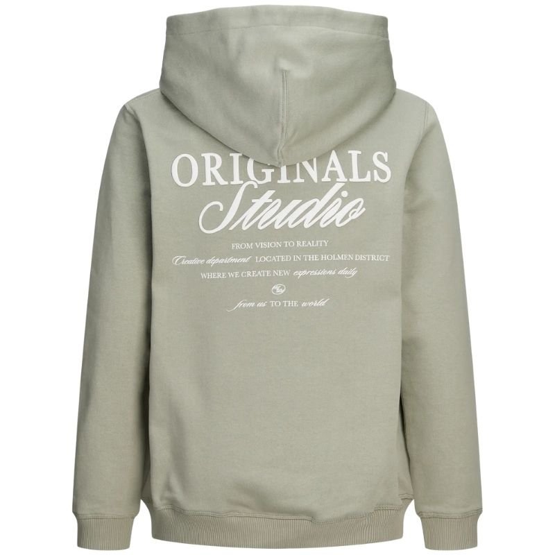Groene relaxed fit hoodie Norrebro - Capuchon Fashion