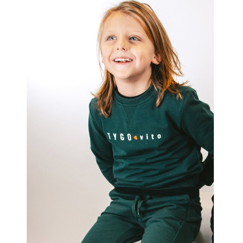 Groene sweater Embro - Capuchon Fashion