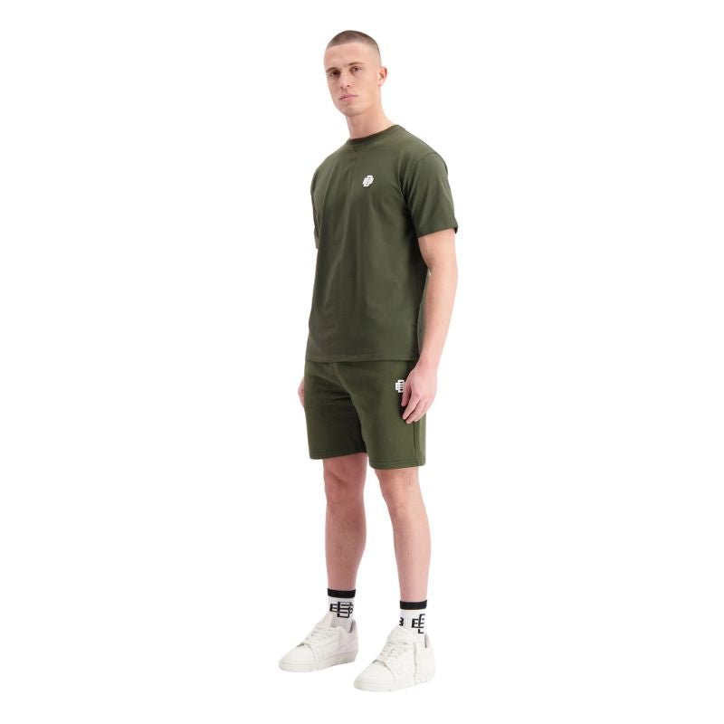 Groene sweatshort Mono Relax - Capuchon Fashion