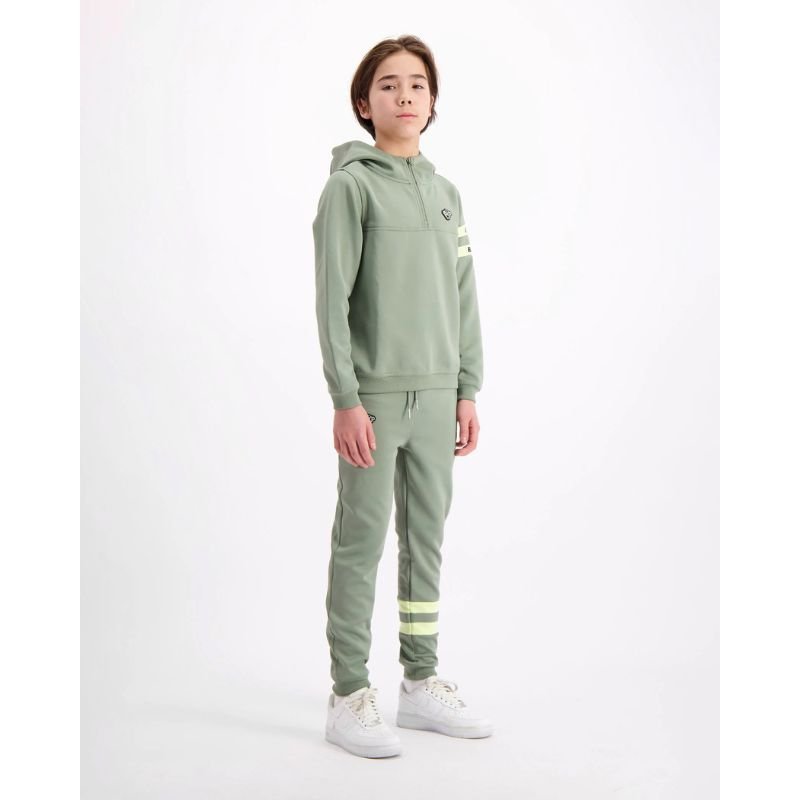 Groene trackpant Limit - Capuchon Fashion