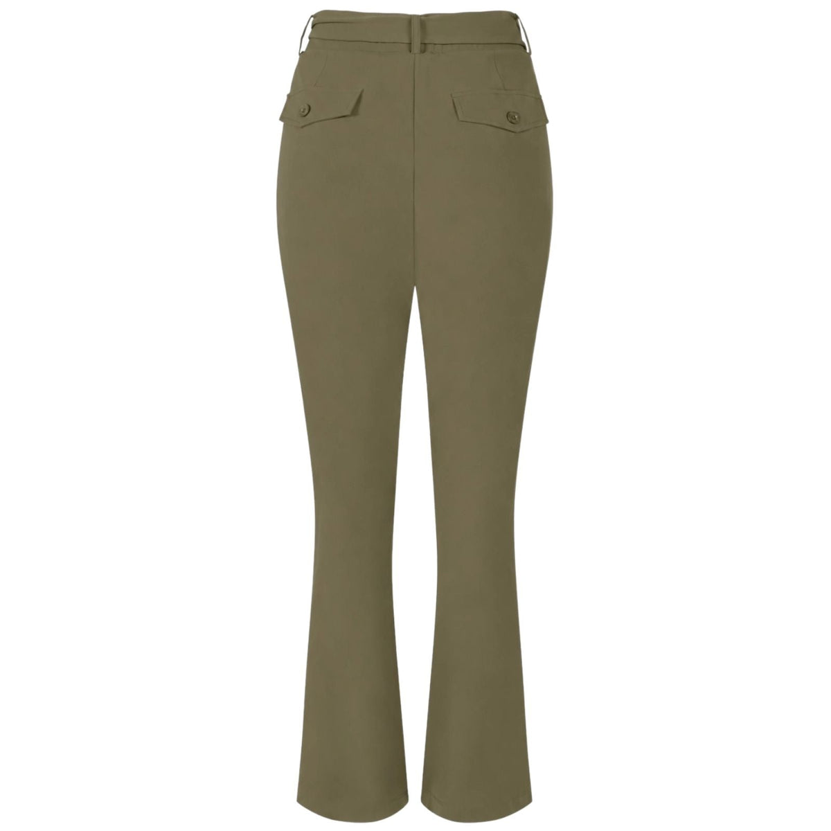 Groene travel flair broek Belle - Capuchon Fashion
