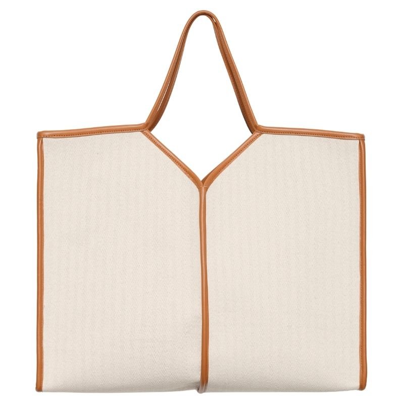Humus woven bag met streep Alice - Capuchon Fashion