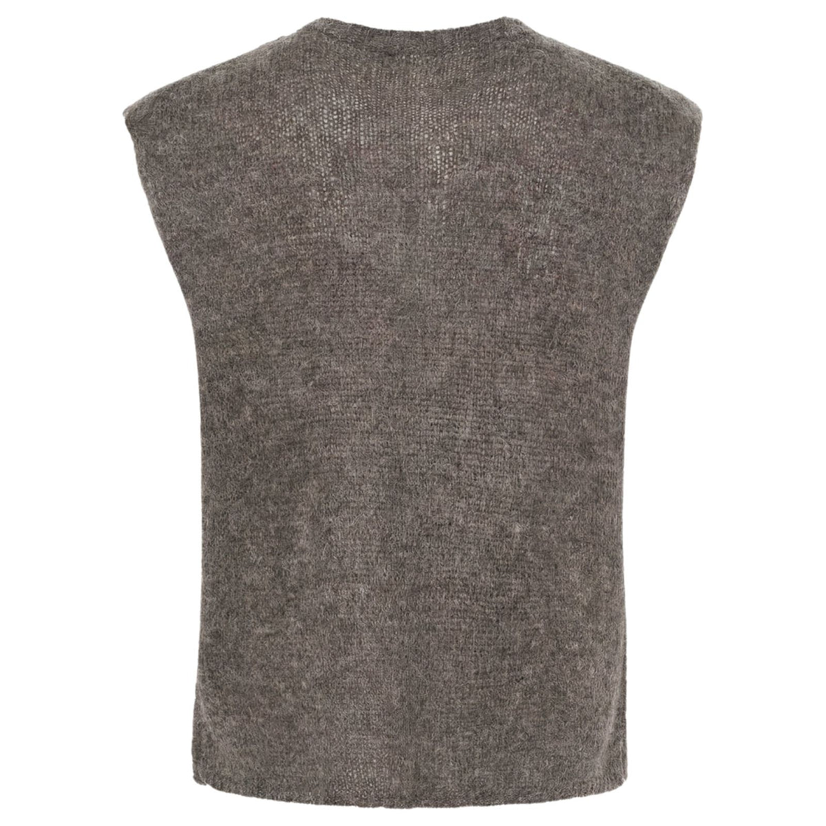 Donkerbruin gemeleerde waistcoat Cosima