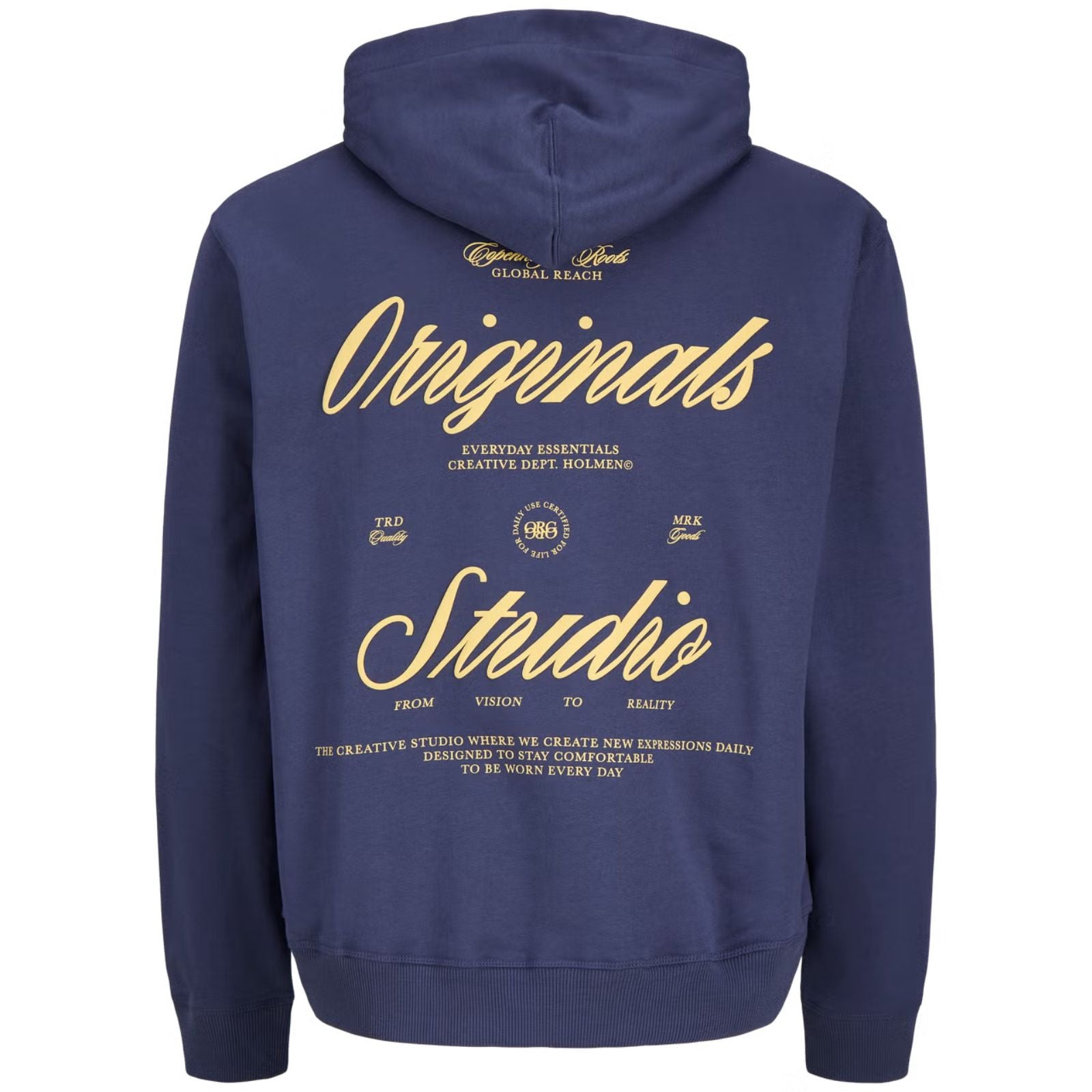 Crown Blue relaxed fit hoodie Norrebro