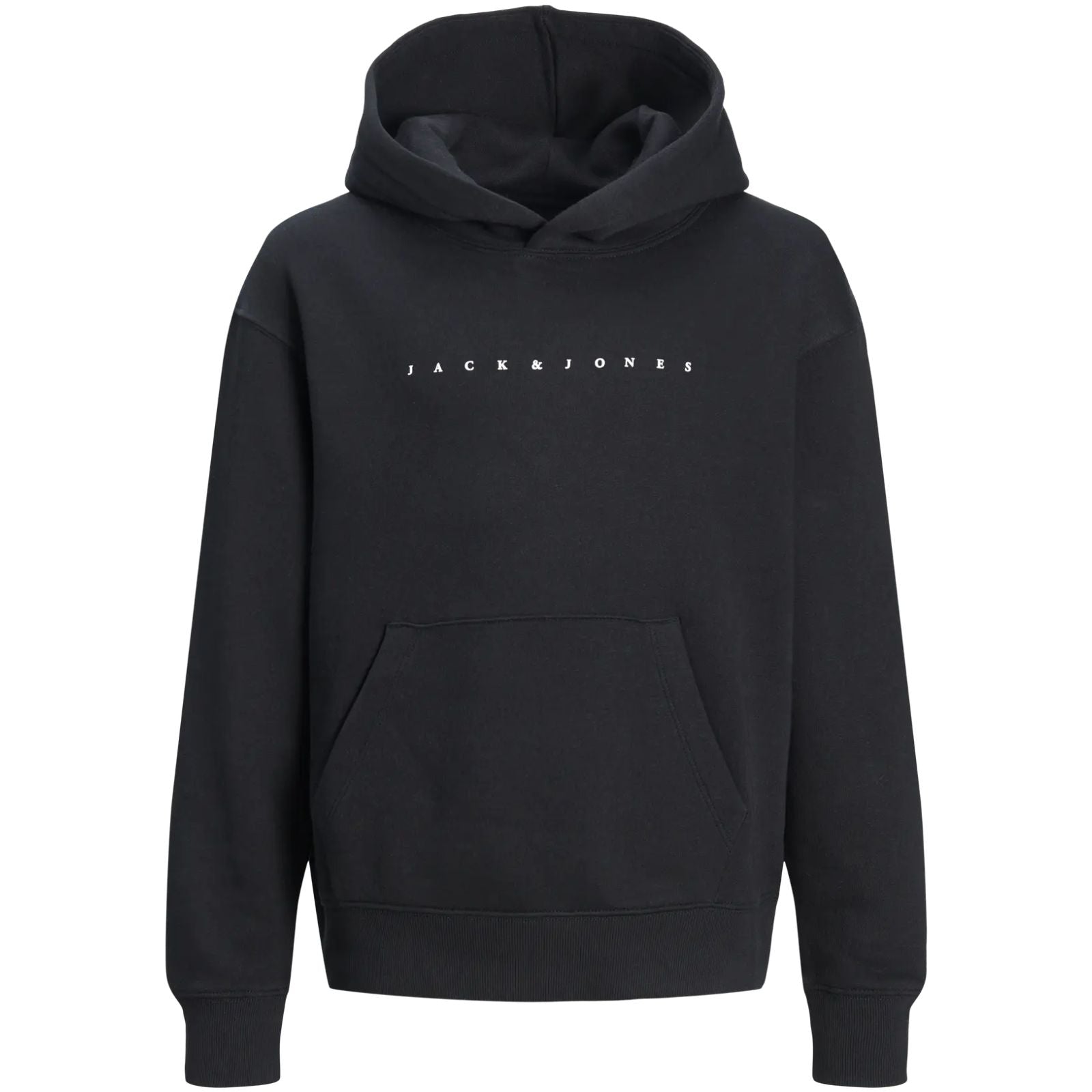 Zwarte loose sweater hoodie Star