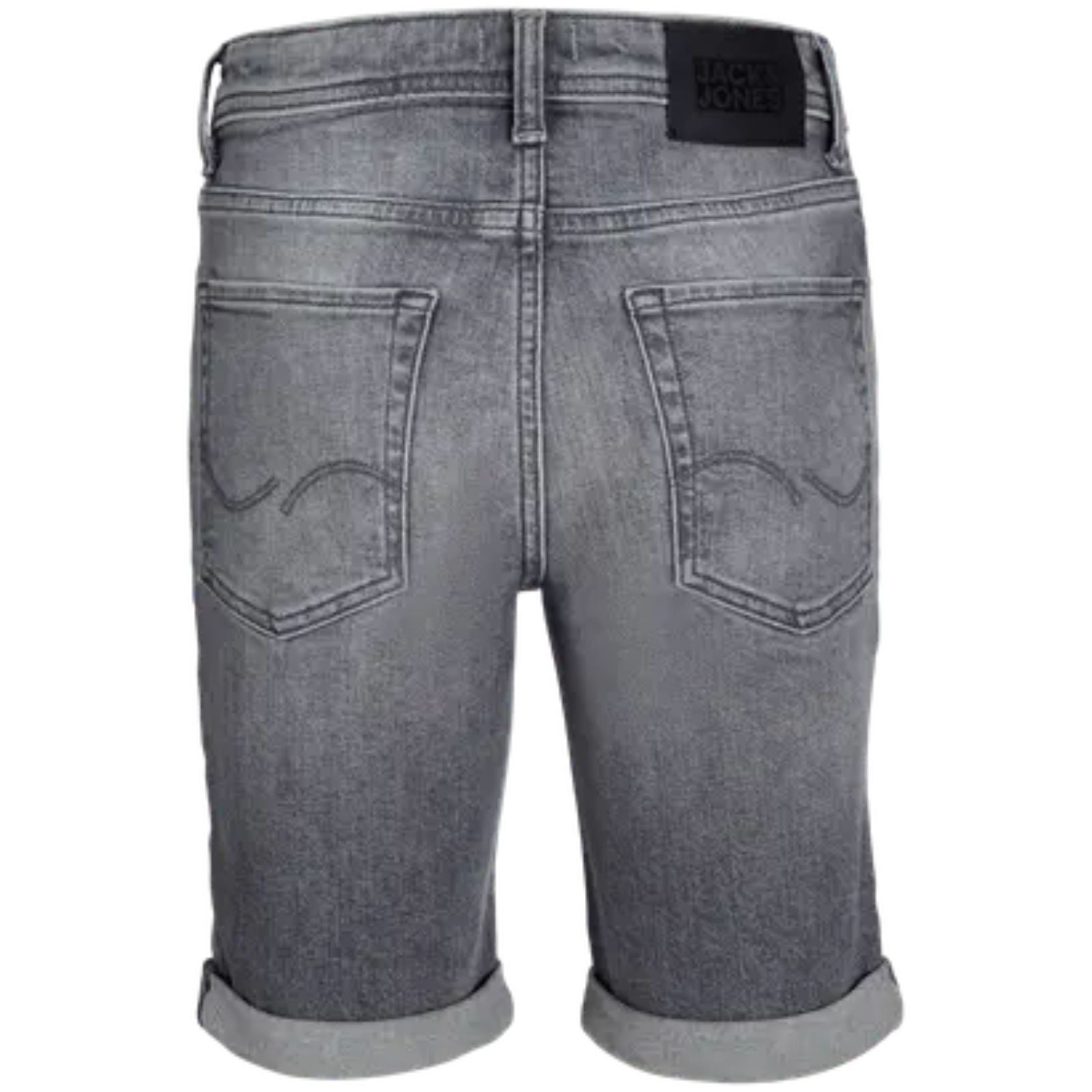 Grey Denim regular fit short Rick Original