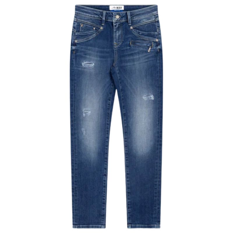 Expel Blue damaged skinny jeans Suzy