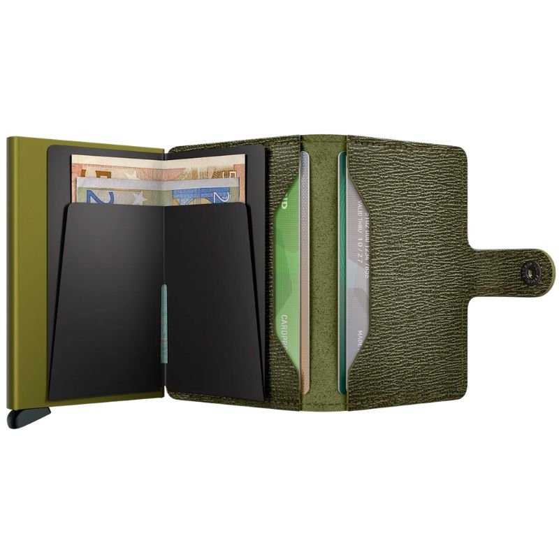 Kelp miniwallet Crisple - Capuchon Fashion