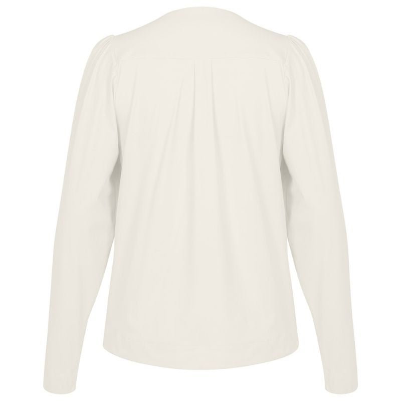 Kit beige travel v-hals top Lola - Capuchon Fashion