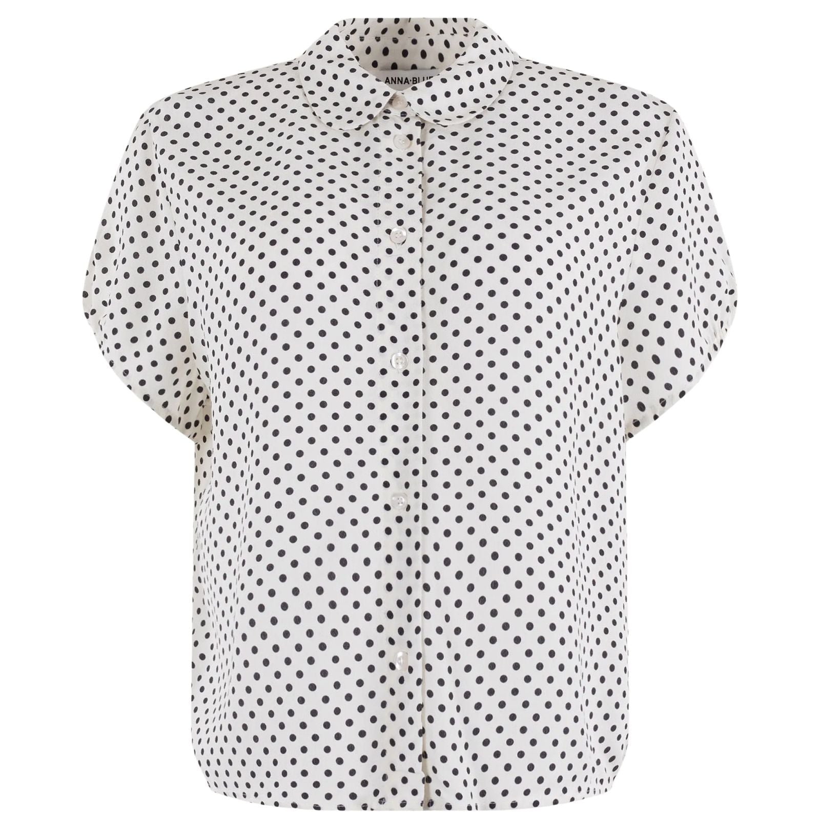 Kit geprinte korte mouw blouse Dot - Capuchon Fashion