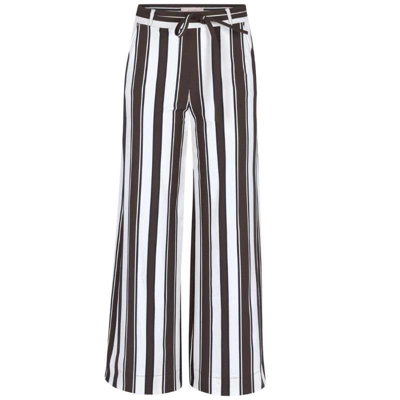 Kit met espresso broek Sam stripe - Capuchon Fashion