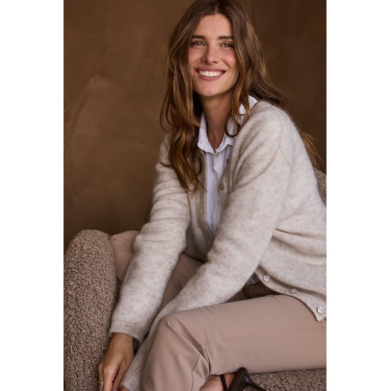 Kit regular fit cardigan Bibi mohair - Capuchon Fashion