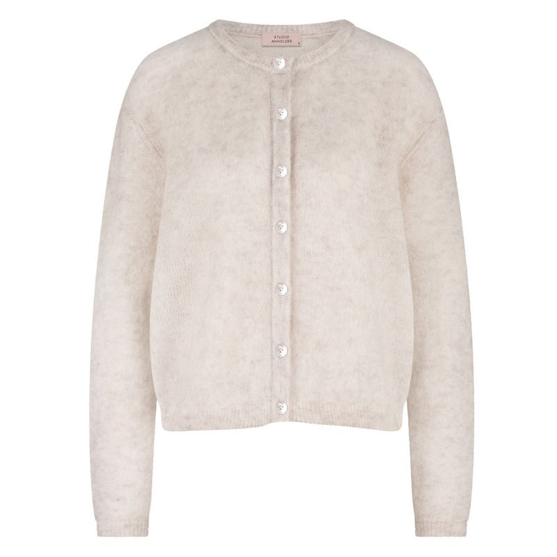 Kit regular fit cardigan Bibi mohair - Capuchon Fashion