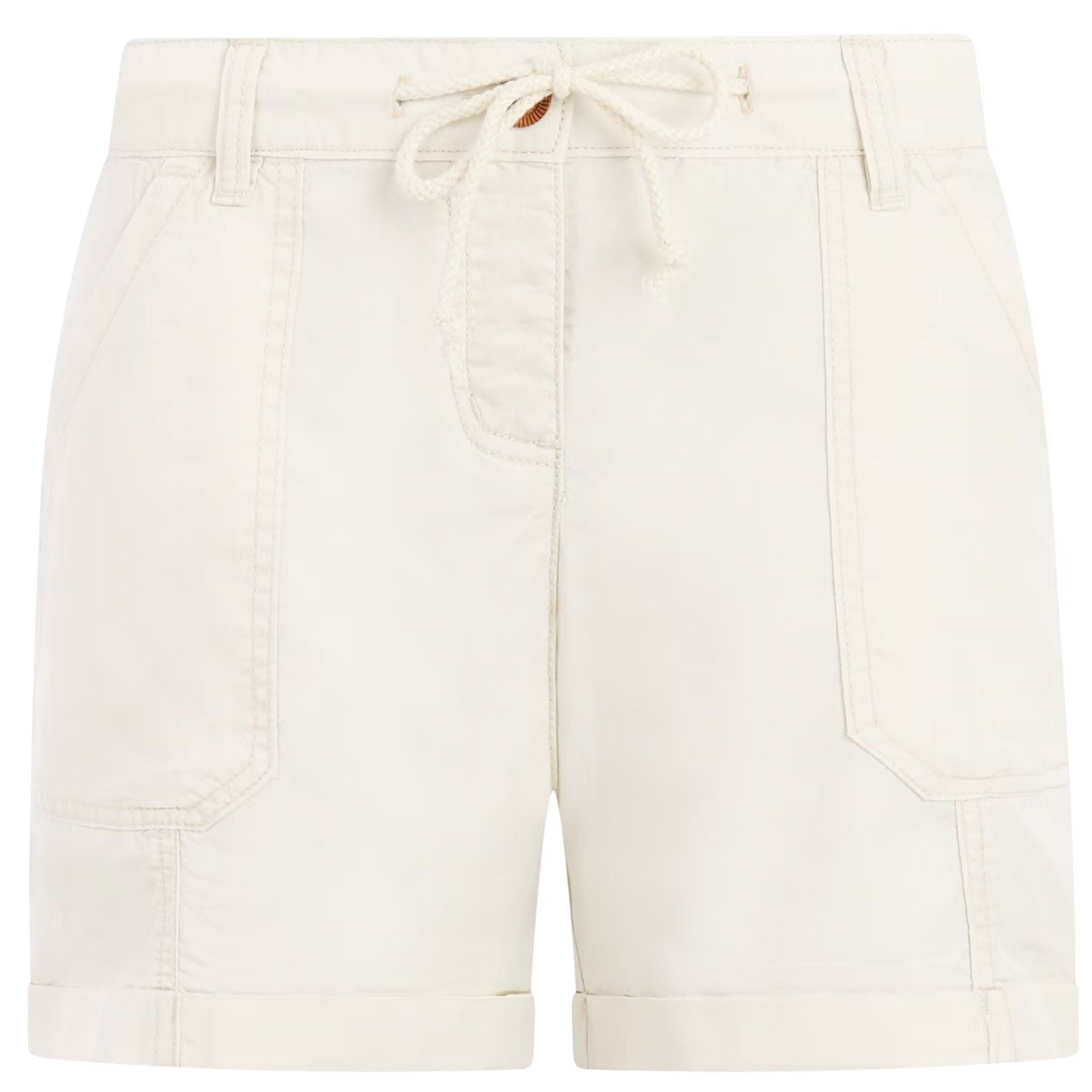 Kitoffwhite tencel pocket short Rue - Capuchon Fashion