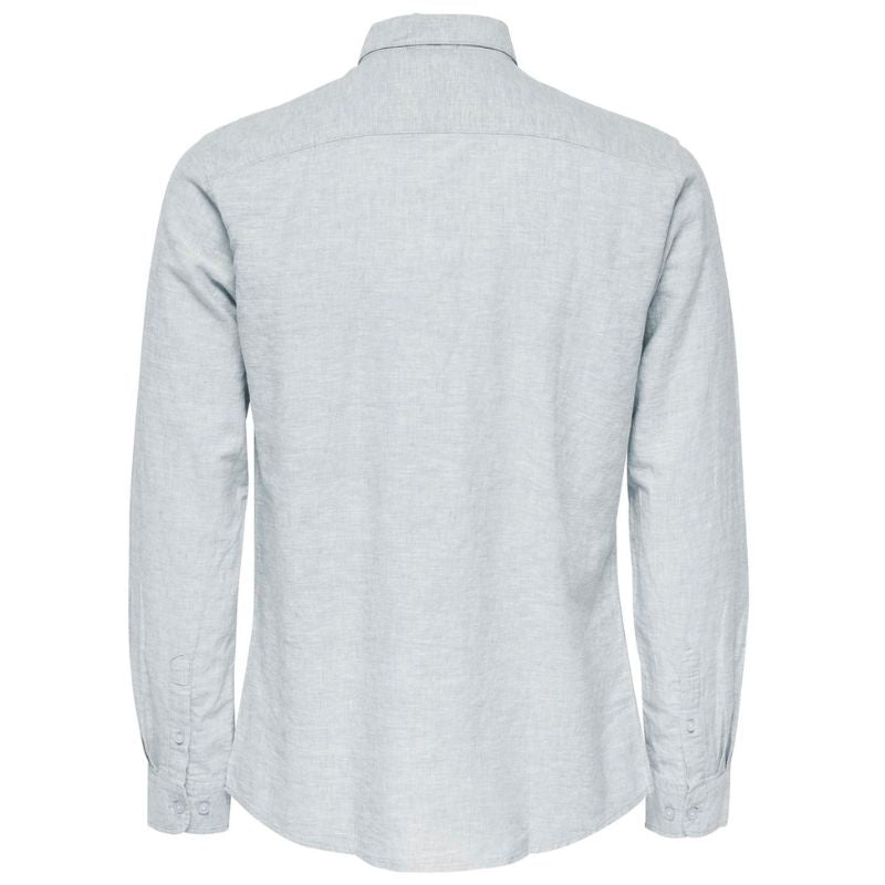 Lichtblauw shirt Caiden - Capuchon Fashion