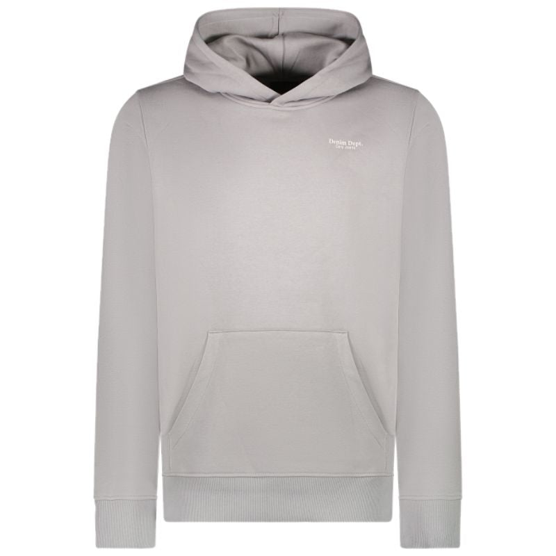 Lichtgrijze basic sweat hoodie Lyto - Capuchon Fashion