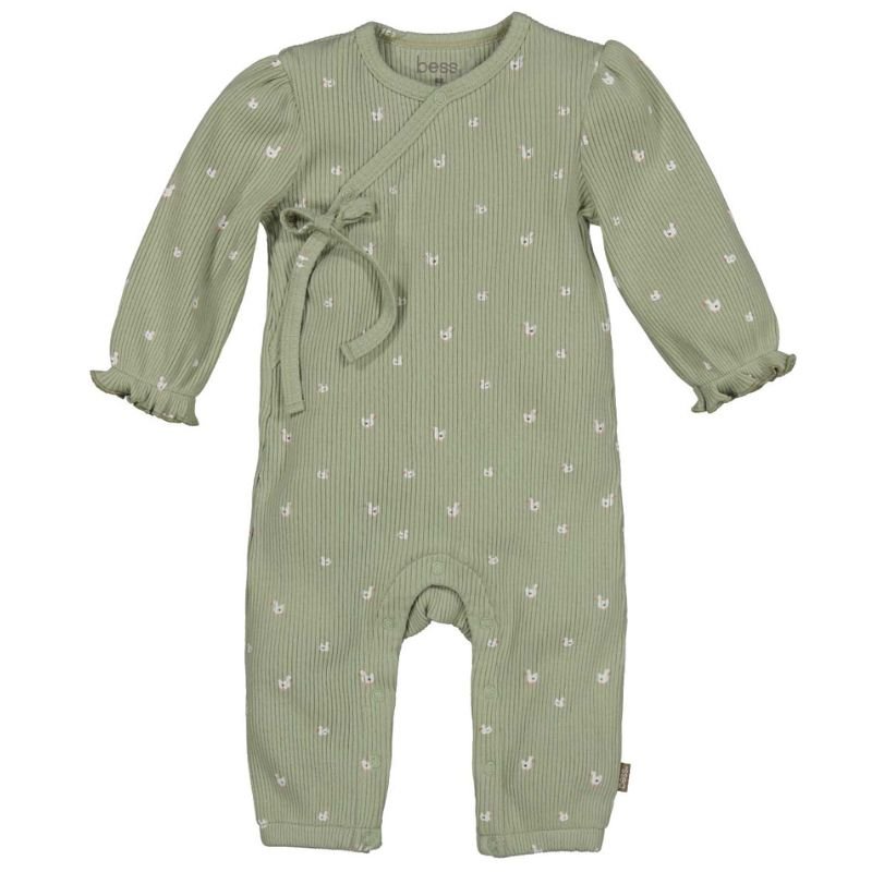 Lichtgroen geprinte suit Goose - Capuchon Fashion