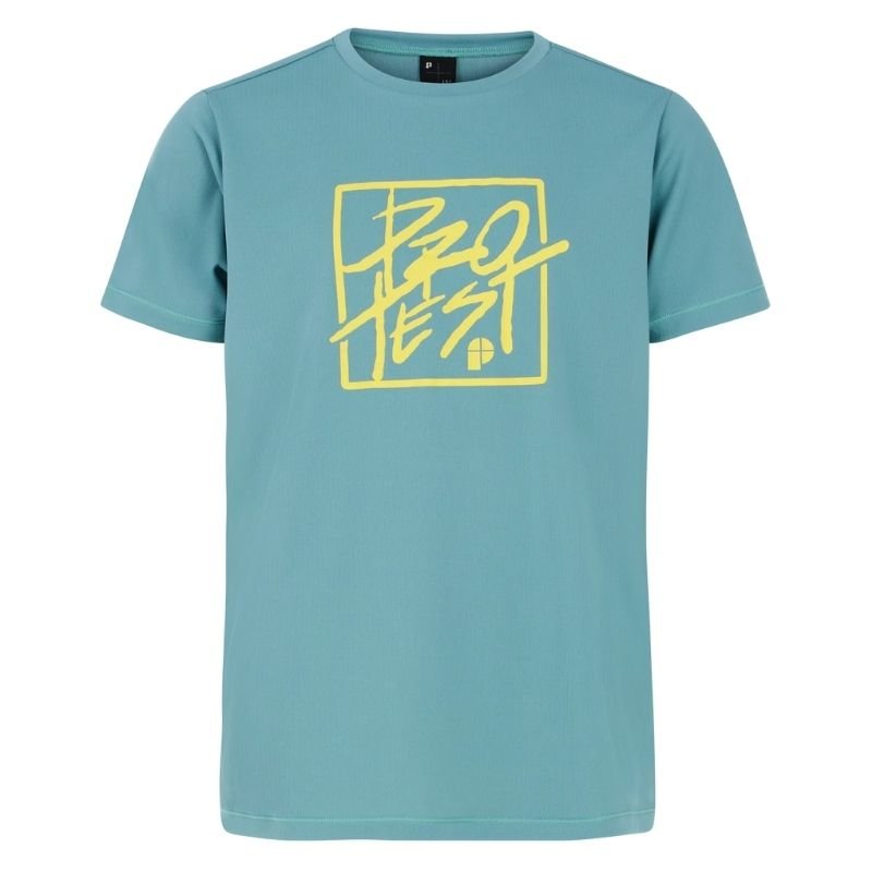 Lichtgroen t-shirt Rolf - Capuchon Fashion