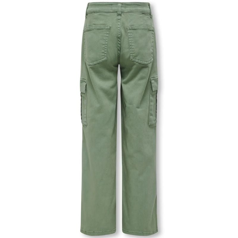 Lichtgroene cargo broek Yarrow - Capuchon Fashion
