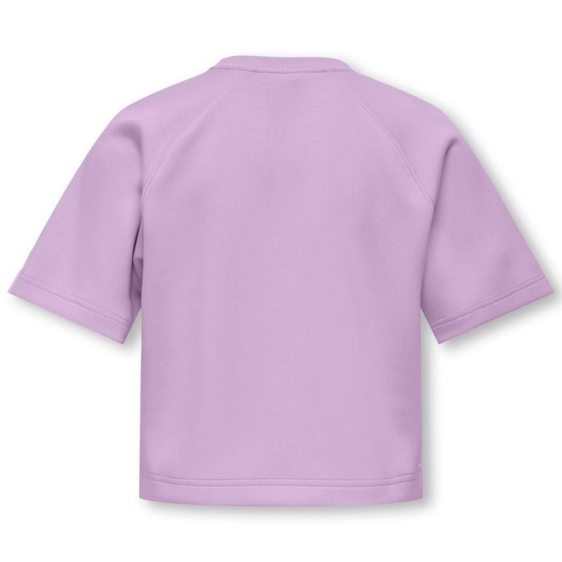 Lichtpaars loose fit t-shirt Ada - Capuchon Fashion