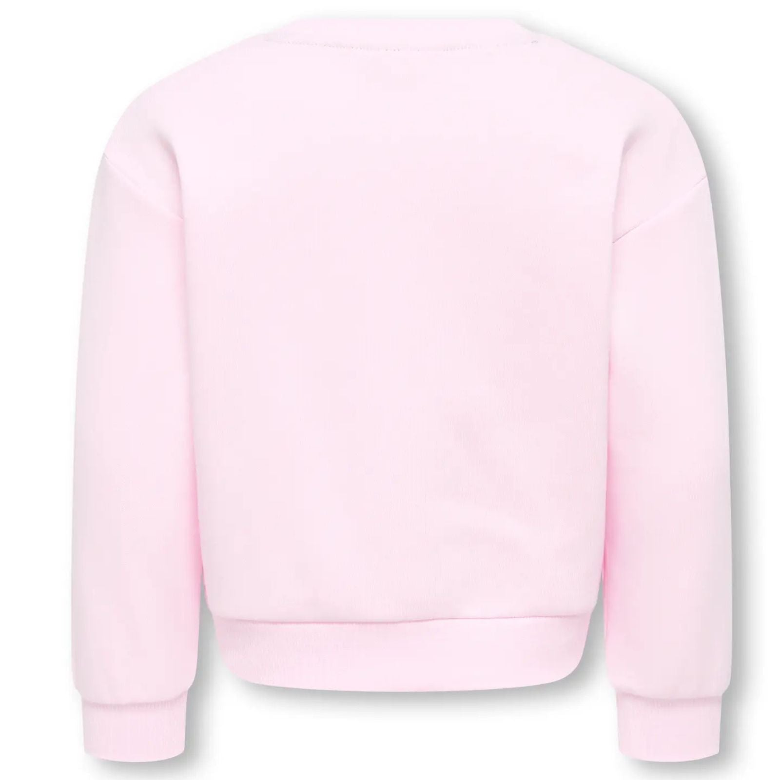 Lichtroze Smiley boxy sweater Sophia - Capuchon Fashion