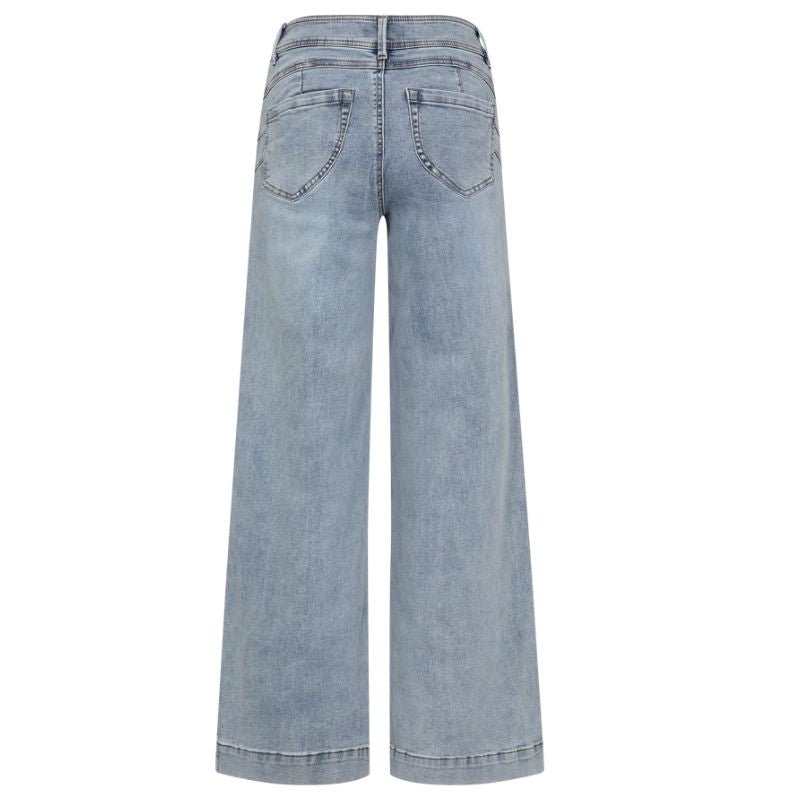 Light Blue Denim jeans Lopez - Capuchon Fashion