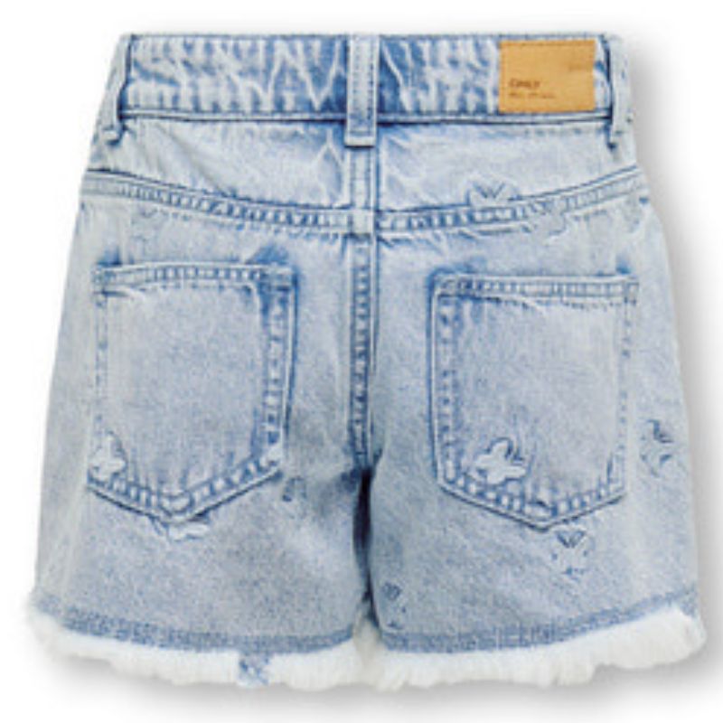 Light Blue Denim short Robyn - Capuchon Fashion