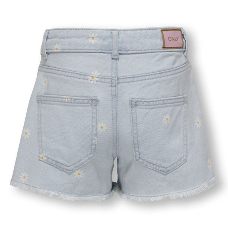 Light Blue Denim short Robyn Daisy - Capuchon Fashion