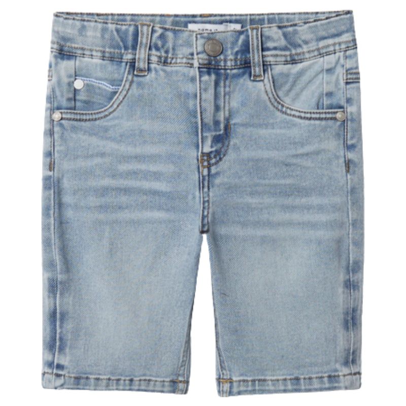 Light Blue Denim short Theo - Capuchon Fashion
