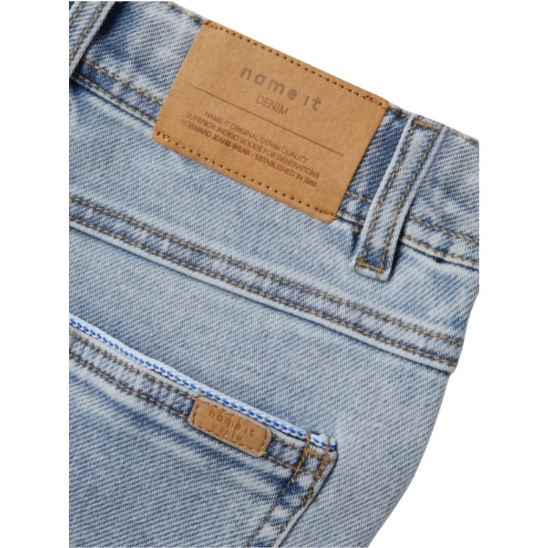 Light Blue Denim short Theo - Capuchon Fashion
