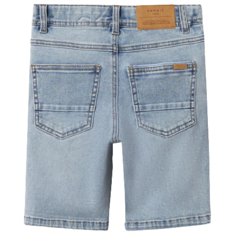 Light Blue Denim short Theo - Capuchon Fashion