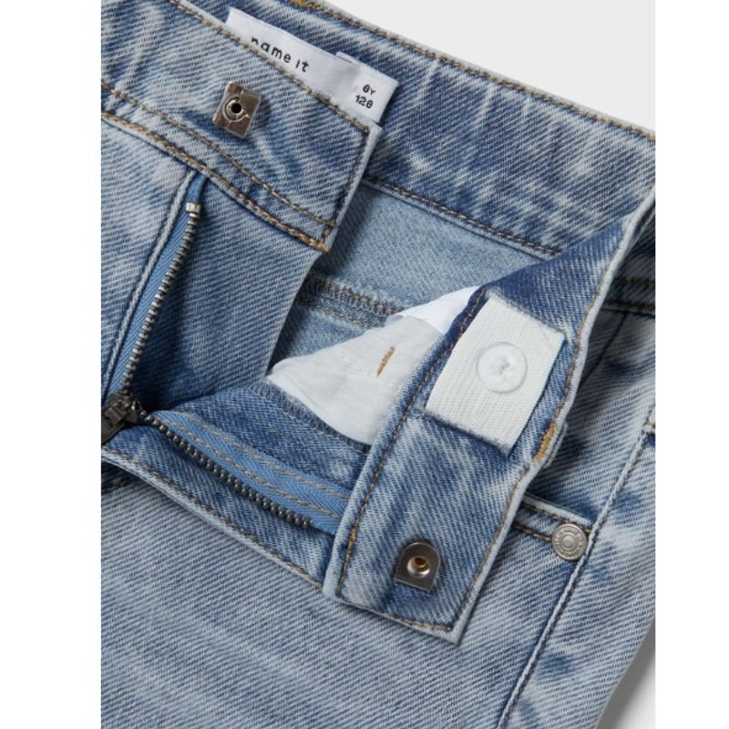 Light Blue Denim short Theo - Capuchon Fashion