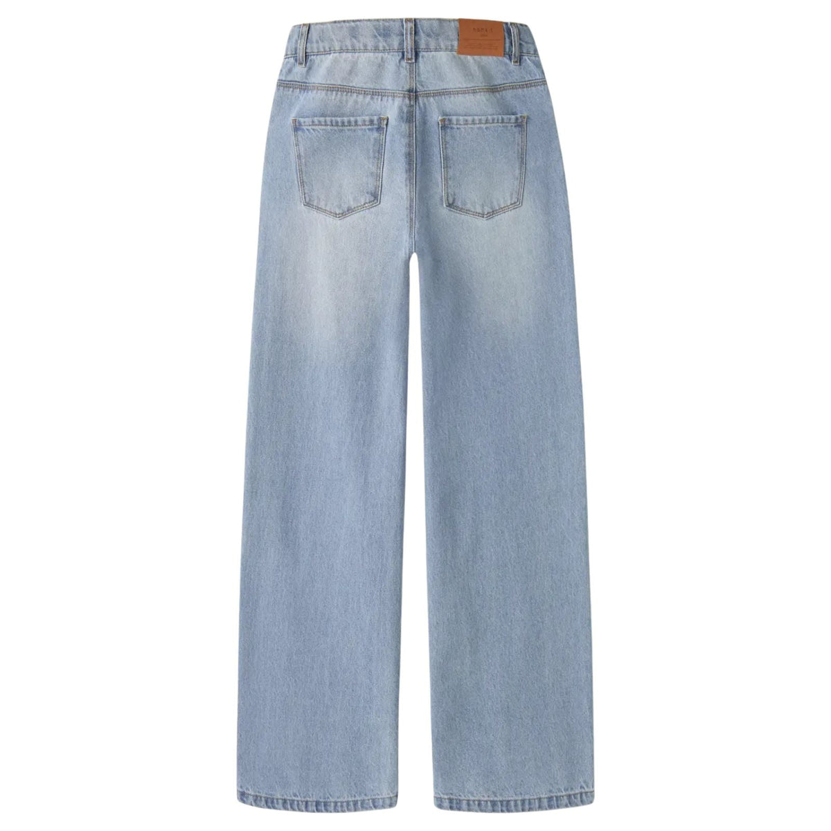 Light Blue Denim wide rhine jeans Bella - Capuchon Fashion