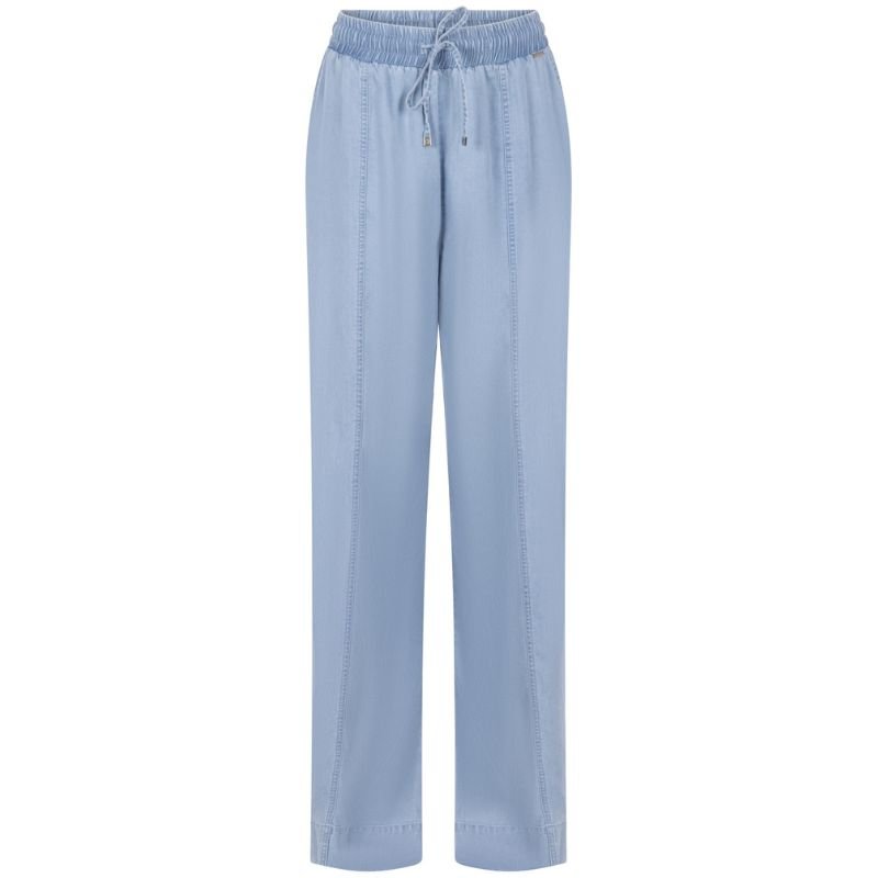 Light Denim tencel chambray broek Farah - Capuchon Fashion